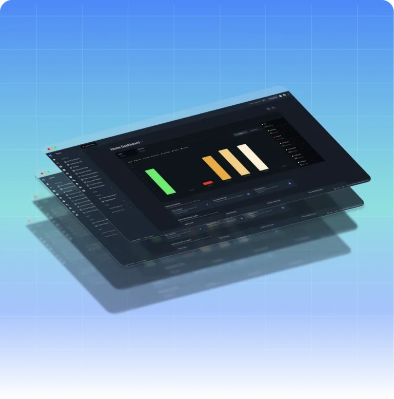 XI dashboard gradient