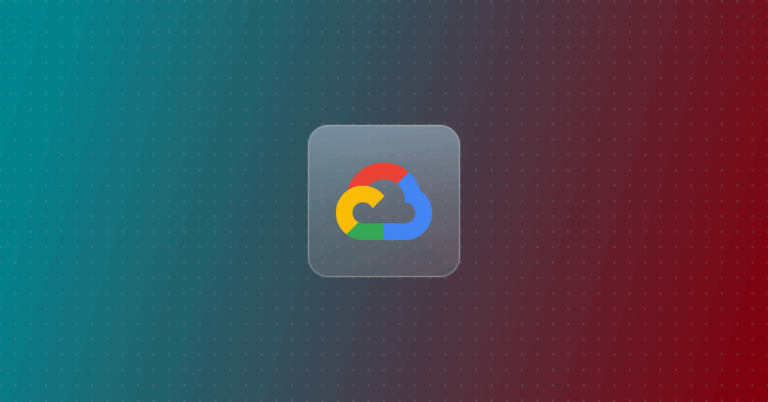 Google Cloud Logo on a colorful background