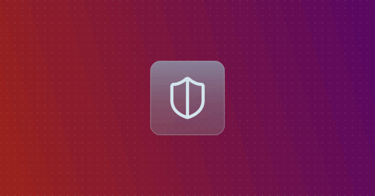 Defense icon on a colorful background