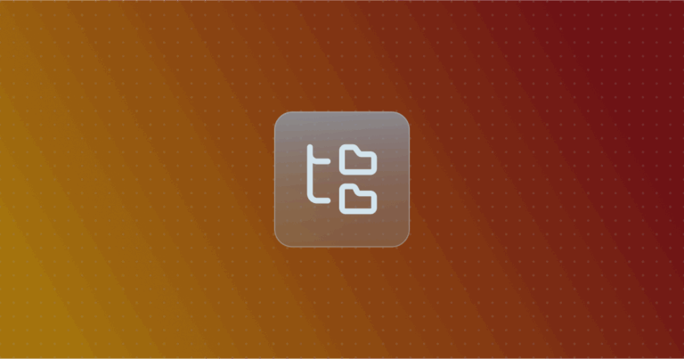 File System Icon on a colorful background
