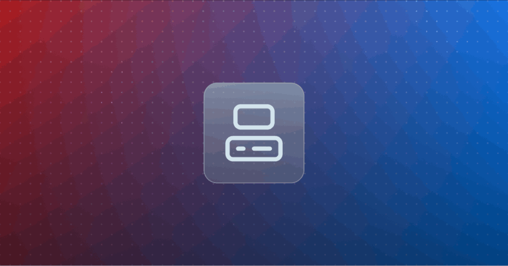 Operating System icon on a colorful background