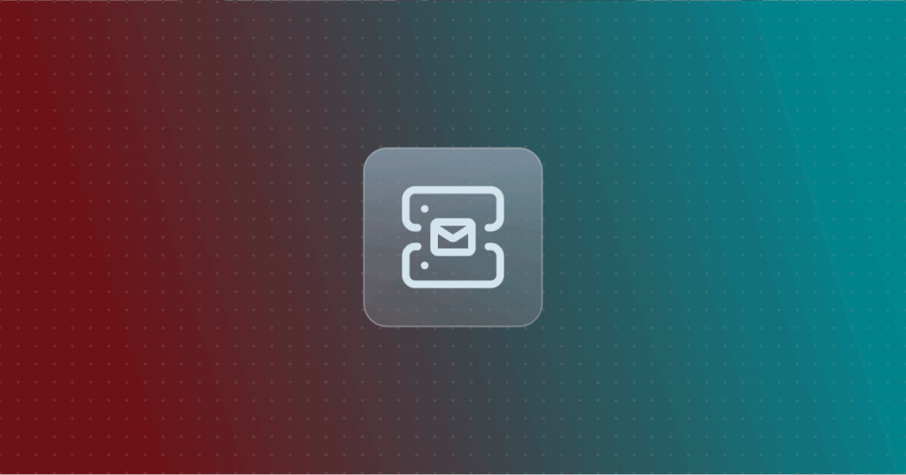SMTP icon on a colorful background