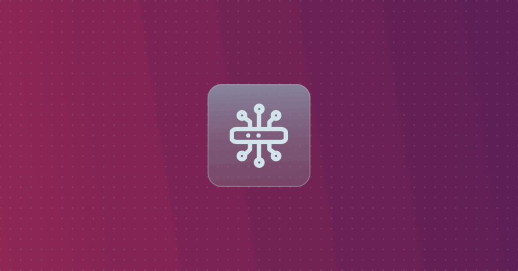 SNMP icon on a colorful background