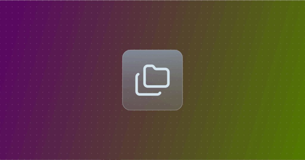 System/Application icon on a colorful background